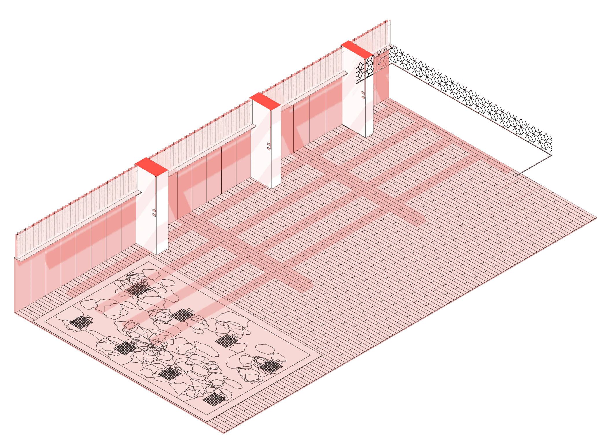Restaurant architecture layer